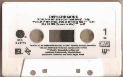 DepecheMode* : World In My Eyes / Happiest Girl / Sea Of Sin (Cass, Maxi, SR,)