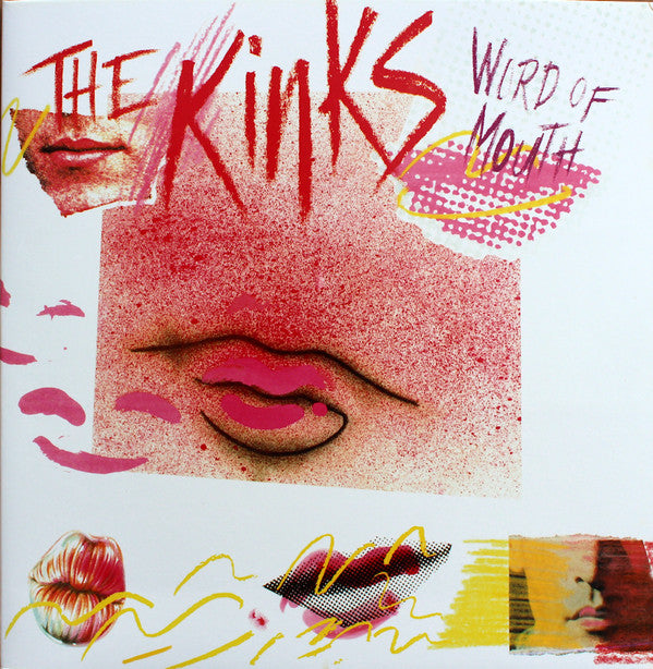 The Kinks : Word Of Mouth (LP, Album, RE, RM, Red)