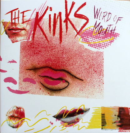 The Kinks : Word Of Mouth (LP, Album, RE, RM, Red)