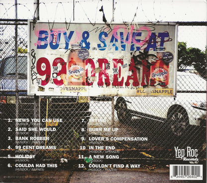 Eli "Paperboy" Reed : 99 Cent Dreams (CD, Album)