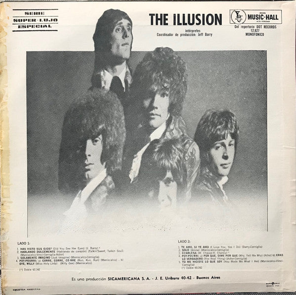 The Illusion : The Illusion (LP, Album, Mono)