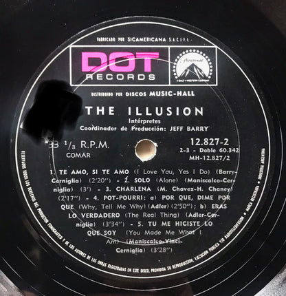 The Illusion : The Illusion (LP, Album, Mono)