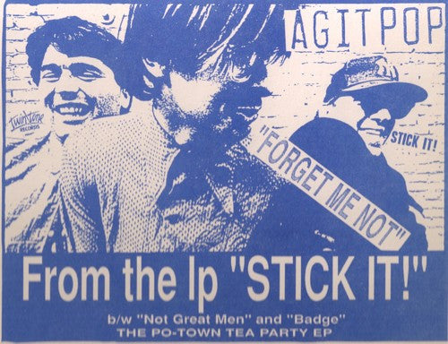 Agitpop : The Po-Town Tea Party (12", EP, Ltd, Promo)
