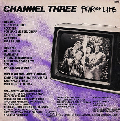 CH3* : Fear Of Life (LP, Album)