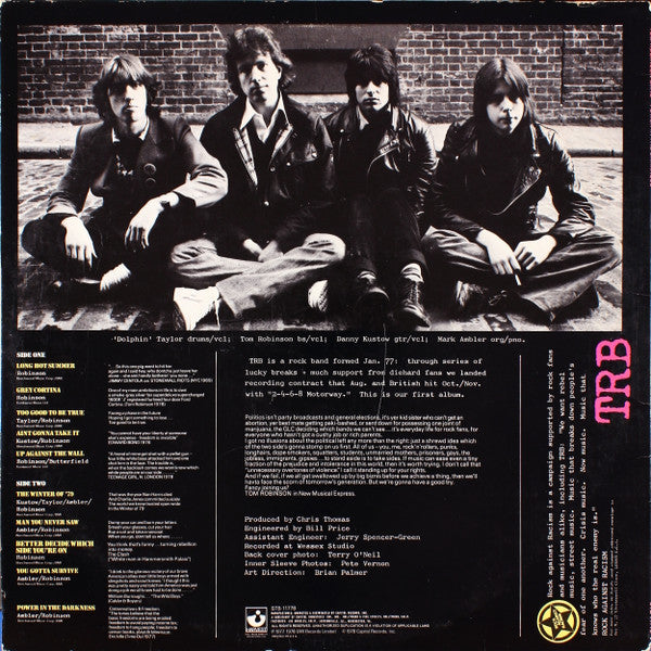 TRB* : Power In The Darkness (2xLP, Album, M/Print, Win)