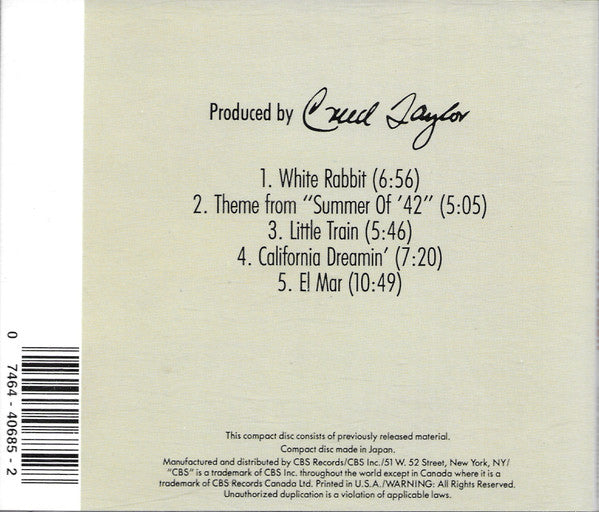 George Benson : White Rabbit (CD, Album, RE, RM, DAD)