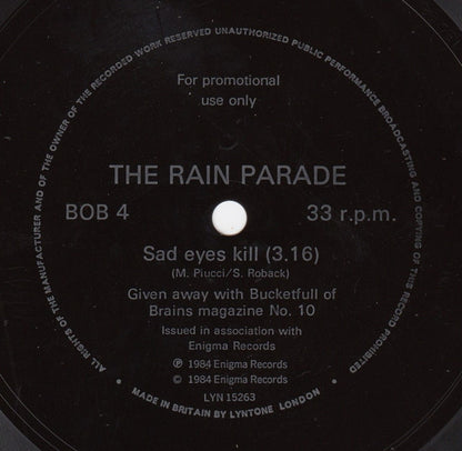 Rain Parade : Sad Eyes Kill (Flexi, 7", S/Sided, Single, Promo)