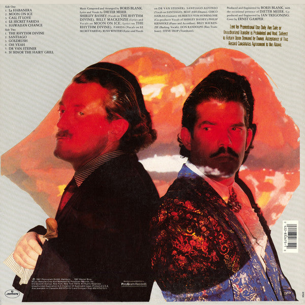 Yello : One Second (LP, Album, Promo)