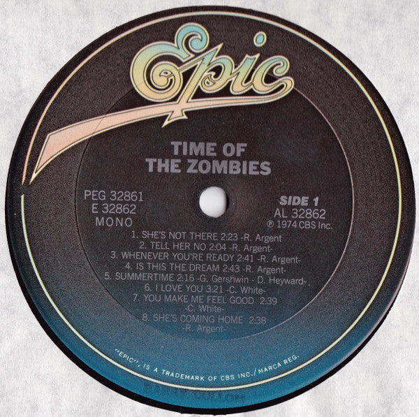The Zombies : Time Of The Zombies (2xLP, Comp, Mono, RE, Pit)