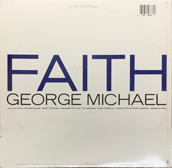 George Michael : Faith (LP, Album, Car)