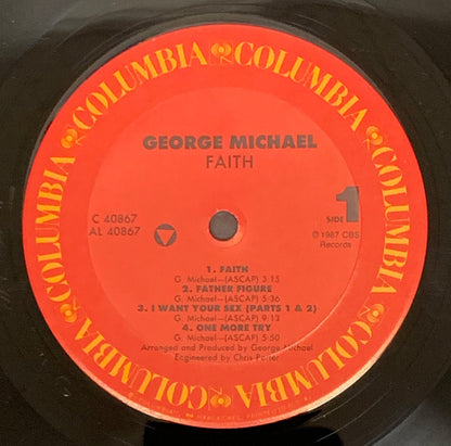 George Michael : Faith (LP, Album, Car)