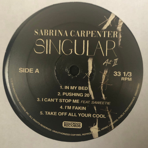 Sabrina Carpenter : Singular Act II (LP, Album)