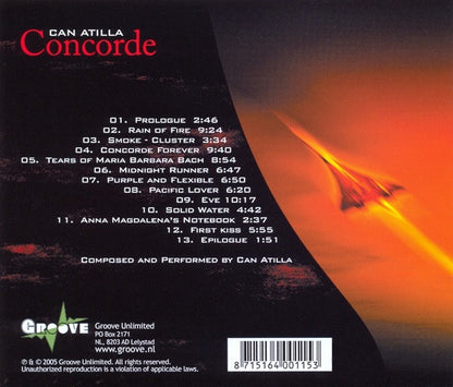 Can Atilla : Concorde (CD, Album)