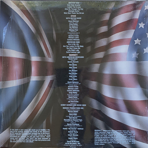 Steve Marriott : Marriott (LP, Album, Ter)