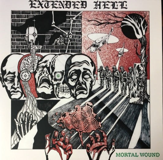 Extended Hell : Mortal Wound (12", EP, Ltd, Gre)