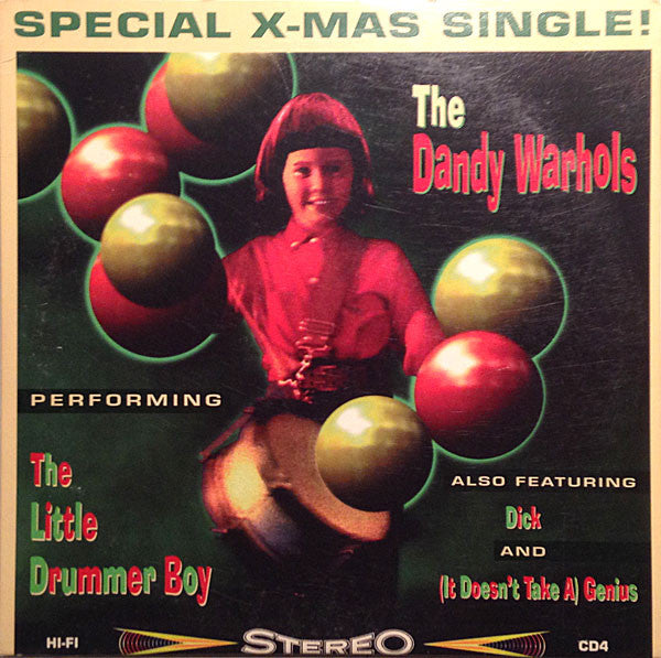 The Dandy Warhols : The Little Drummer Boy (Also Featuring Dick And (It Doesn't Take A) Genius) (CD, Single)
