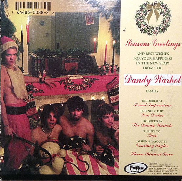 The Dandy Warhols : The Little Drummer Boy (Also Featuring Dick And (It Doesn't Take A) Genius) (CD, Single)