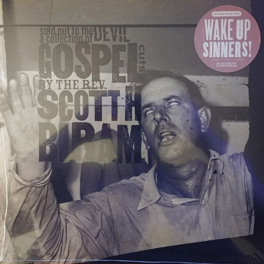 Scott H. Biram : Sold Out To The Devil: A Collection Of Gospel Cuts By The Rev. Scott H. Biram (LP, Comp, Whi)