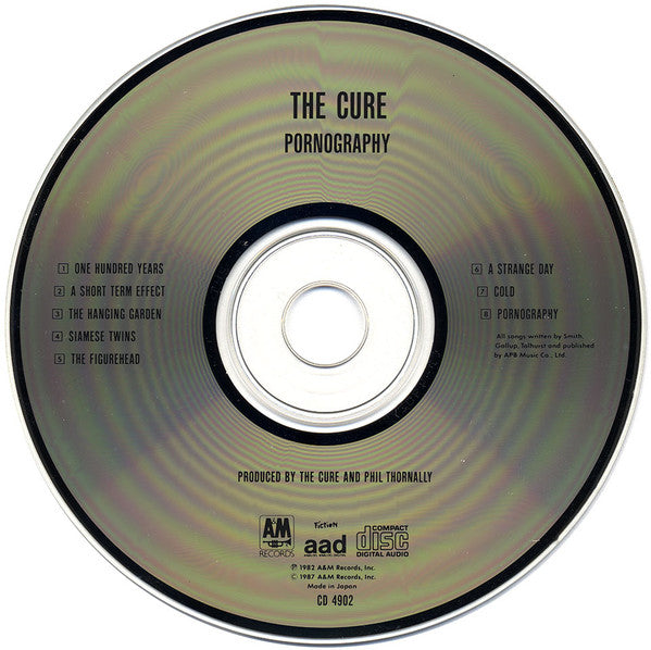 The Cure : Pornography (CD, Album, RE)