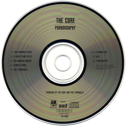 The Cure : Pornography (CD, Album, RE)