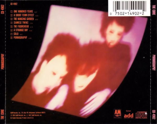 The Cure : Pornography (CD, Album, RE)