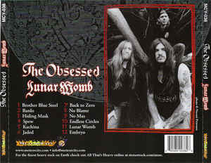 The Obsessed : Lunar Womb (CD, Album, RE, RM, RP)