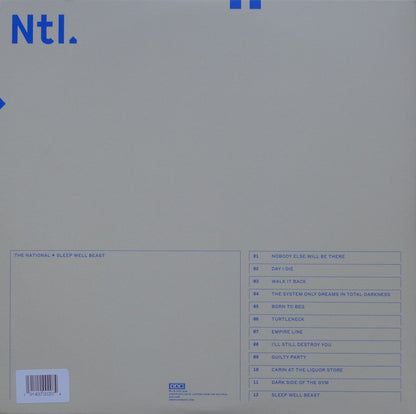 The National : Sleep Well Beast (2xLP, Album, Whi)
