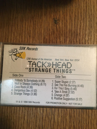 Tackhead : Strange Things (Cass, Promo)
