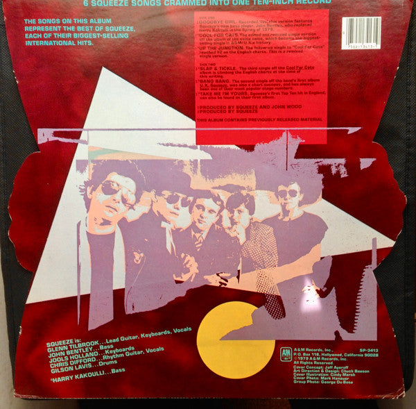 Squeeze (2) : 6 Squeeze Songs Crammed Into One Ten-Inch Record (10", Album, Comp, Y -)