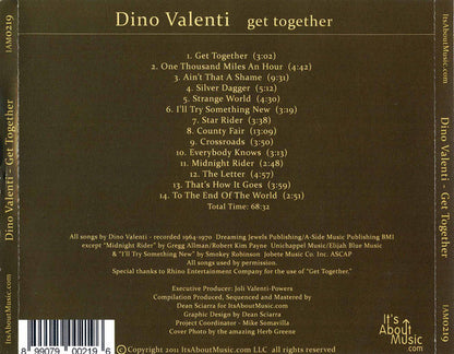 Dino Valenti : Get Together (The Lost Recordings Pre 1970) (CDr, Comp)