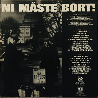 Totalitär : Ni Måste Bort! (LP, Album, Ltd, RE, RM, Red)