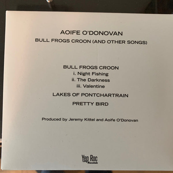 Aoife O'Donovan : Bull Frogs Croon (And Other Songs) (CD, EP)