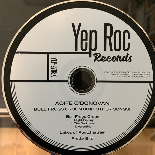 Aoife O'Donovan : Bull Frogs Croon (And Other Songs) (CD, EP)