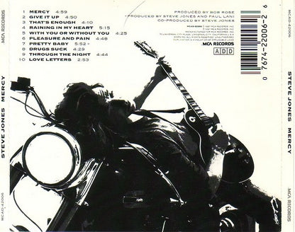 Steve Jones (2) : Mercy (CD, Album)