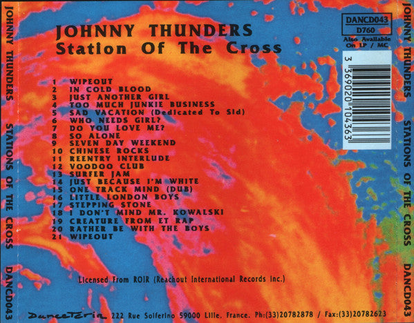 Johnny Thunders : Stations Of The Cross (CD, Album, RE)