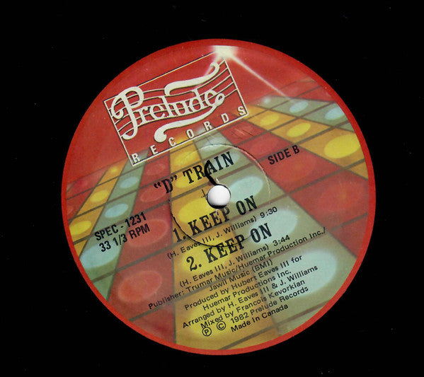 Unlimited Touch / "D" Train* : Searching To Find The One / Keep On (12")
