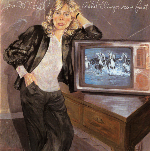 Joni Mitchell : Wild Things Run Fast (CD, Album, RE, RM)