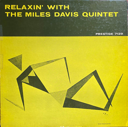 The Miles Davis Quintet : Relaxin' With The Miles Davis Quintet (LP, Album, Mono, Abb)