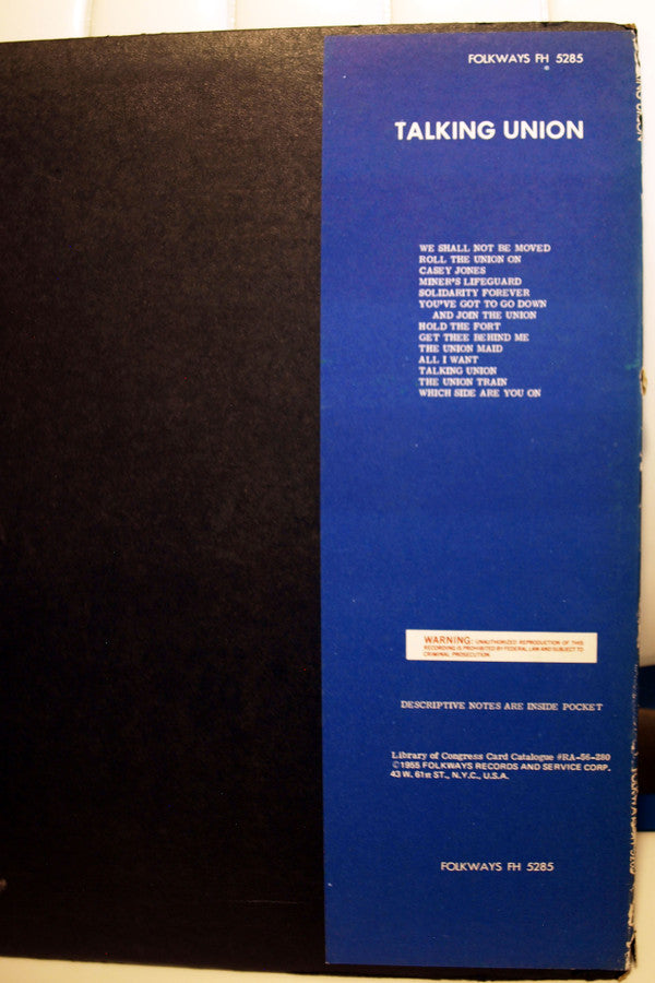 Pete Seeger & Chorus / The Almanac Singers : The Original Talking Union With The Almanac Singers & Other Union Songs With Pete Seeger And Chorus (LP, Album)