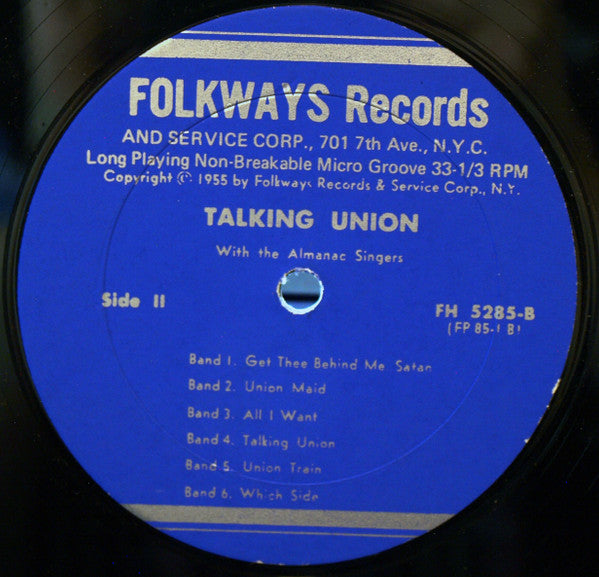 Pete Seeger & Chorus / The Almanac Singers : The Original Talking Union With The Almanac Singers & Other Union Songs With Pete Seeger And Chorus (LP, Album)
