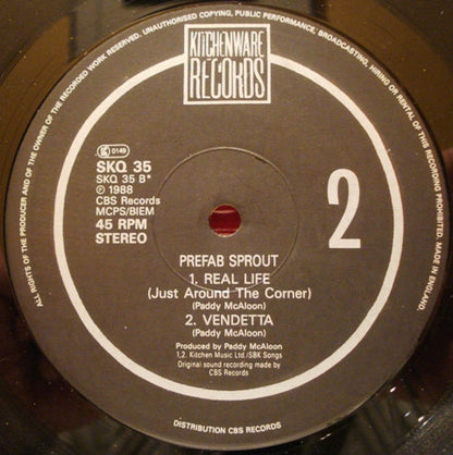 Prefab Sprout : Cars And Girls (10", Ltd, Num)