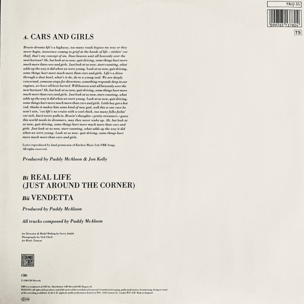 Prefab Sprout : Cars And Girls (10", Ltd, Num)