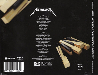 Metallica & San Francisco Symphony : S&M2 (2xCD, Album + DVD-V, NTSC + Dig)
