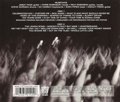 Jimmy Page & The Black Crowes : Live At The Greek (2xCD, Album, Enh)