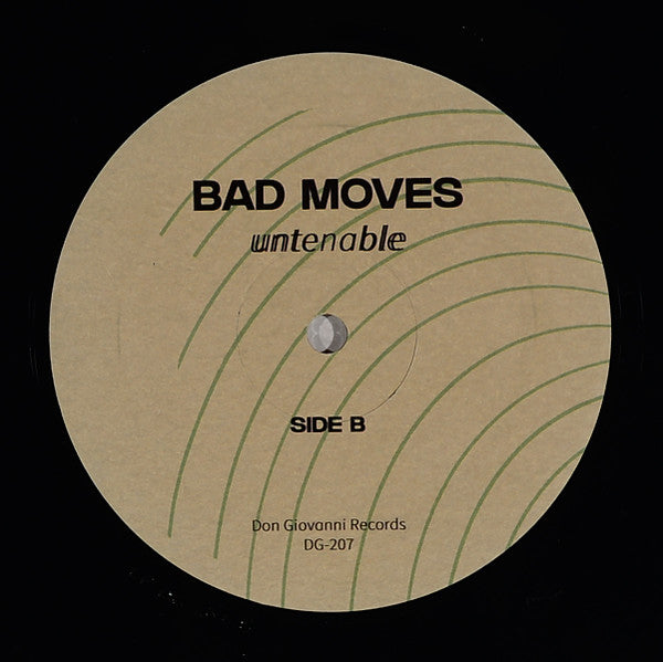 Bad Moves : Untenable (LP, Album)