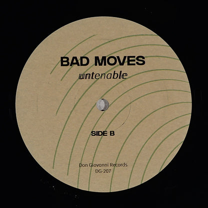 Bad Moves : Untenable (LP, Album)