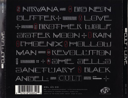 The Cult : Love (CD, Album, RE, RM)