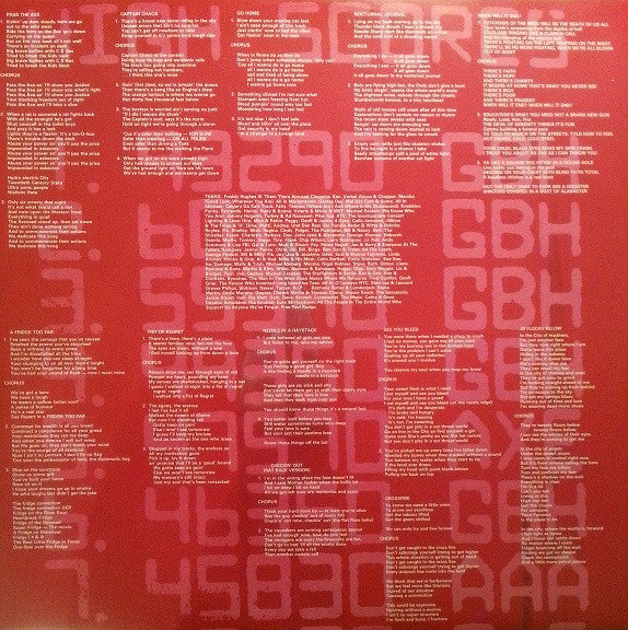G.B.H. : A Fridge Too Far (LP, Album)