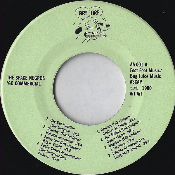 The Space Negros : Go Commercial (7")