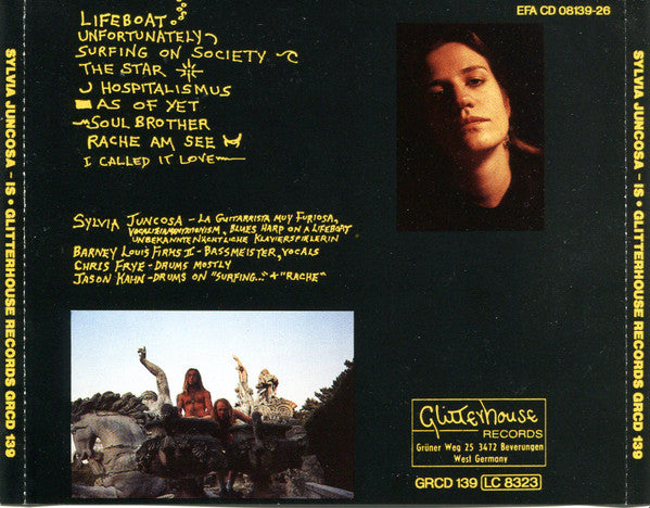 Sylvia Juncosa : Is (CD, Album)